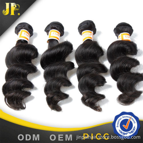 JP hair 6A grade virgin Eurasian loose wave rami hair